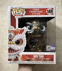 Funko Pop Asia Wu Shi Black And Gold SDCC 2023 Exclusive-6in In Hand #149