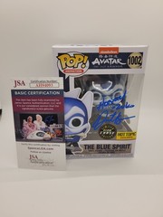 Blue Spirit Avatar The Last Airbender Funko Pop! Autographed Dante Basco JSA COA