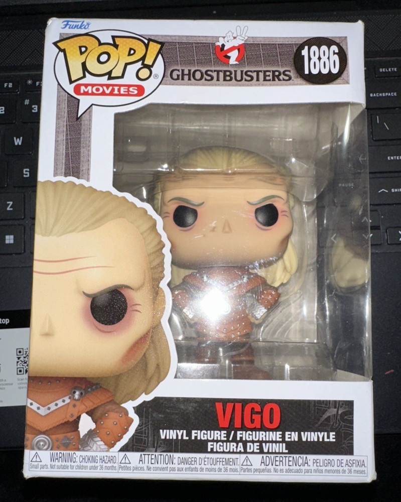 Funko Pop! Movies Ghostbusters II Vigo #1886 Vinyl Figure #75957 New
