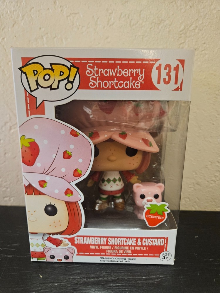 Funko Pop! Strawberry Shortcake & Custard #131 Scented Vaulted/Retired