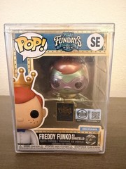Funko Pop! Freddy Funko as Donatello Metallic SE FunDays LE 4600 SDCC