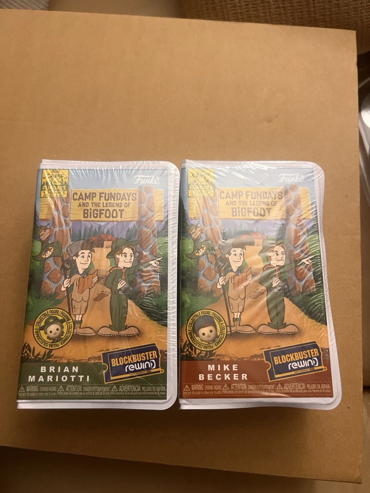 FUNKO BLOCKBUSTER REWIND MIKE BECKER BRIAN MARIOTTI CAMP FUNDAYS SET SDCC 2023