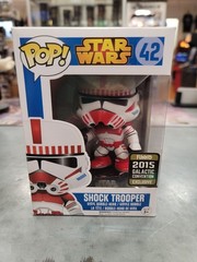 Funko Pop! Vinyl Star Wars Shock Trooper 42 2015 Galactic Convention Authentic!
