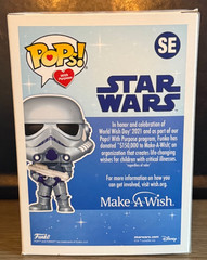 Funko POP Make A Wish Stormtrooper SE Star Wars Gamestop Exclusive Bobblehead