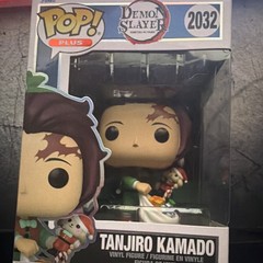 Funko Pop! Plus Demon Slayer Tanjiro #2032 & Nezuko #2033 Vinyl Figures