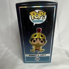 Funko Pop! Limited Edition One Piece Monkey D. Luffy #2375 Gold Vinyl Figure