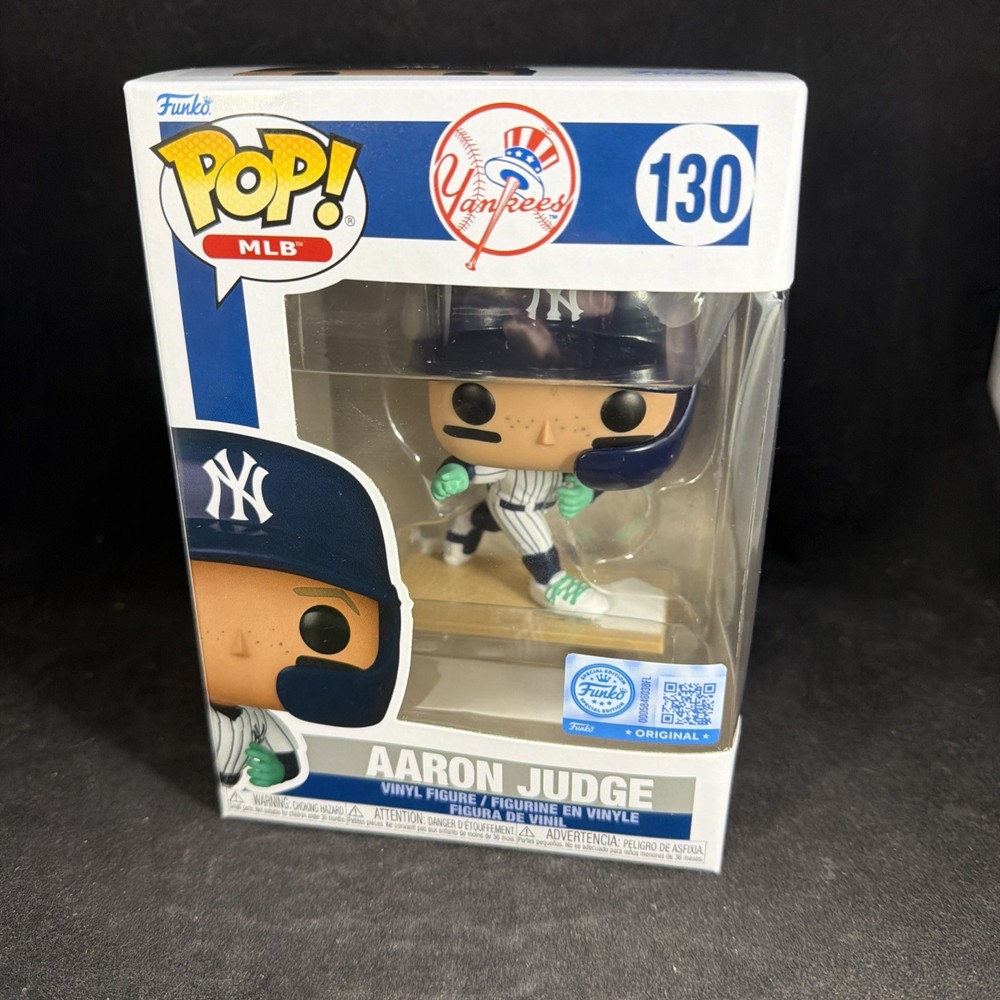 Funko Pop! Vinyl: NY Yankees Aaron Judge (Exclusive) #130 Ships With Protector