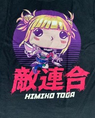 Funko POP My Hero Academia Himiko Toga Unmasked 1029 T-Shirt SMALL GameStop Excl