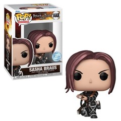 Funko POP! Attack on Titan Sasha Braus #1448 [Metallic] Chalice Collectibles