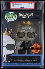 PSA 8.5 Funko Pop! Digital (Halloween Series 2) 100 Invisible Freddy 999 PCS