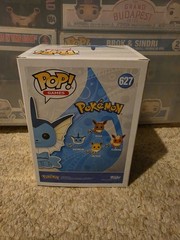 Funko Pop! Vinyl: Pokémon – Vaporeon (Diamond Glitter) – SHARED STICKER