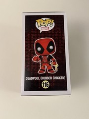 Funko Pop! Marvel – Deadpool (w/ Rubber Chicken) – Walgreens Exclusive 116 +case
