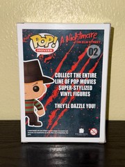 Funko Pop Freddy Krueger #02 GLOW CHASE Limited Edition Nightmare Elm Street