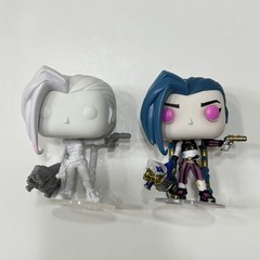 Funko Pop! Arcane League of Legends Jinx #1602 Prototype & Regular Set of 2 OOB