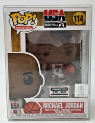 Funko Pop! NBA Basketball USA Michael Jordan #114 Hobbie Stock EX With Protector