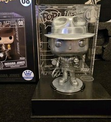 ☆ Funko Pop! Movies Diecast INDIANA JONES Super RARE CHASE VERSION Exclusive ☆