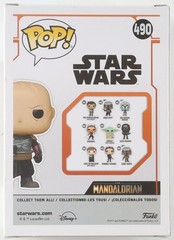 Temuera Morrison Signed “Star Wars” Boba Fett #490 Funko Pop! Bobble-Head Vinyl