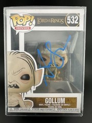 Funko Pop The Lord of the Rings Gollum 532 Signed By Andy Serkis Autograph COA