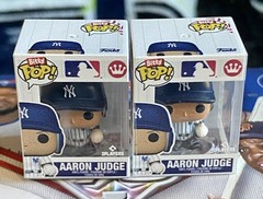Mini Funko Bitty Pop! Aaron Judge Lot of 2 – NY YANKEES MVP 2026 Topps Series 1