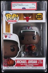 Michael Jordan Basketball 222 “3 Times in a Row” Funko Pop! *RARE!* PSA 9 MINT