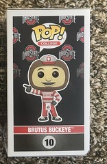 Funko Pop! College Mascot Ohio State Brutus Buckeye OSU Collectibles Figure