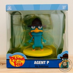 Disney Phineas & Ferb Agent P Perry Platypus CultureFly Mini Bobblehead