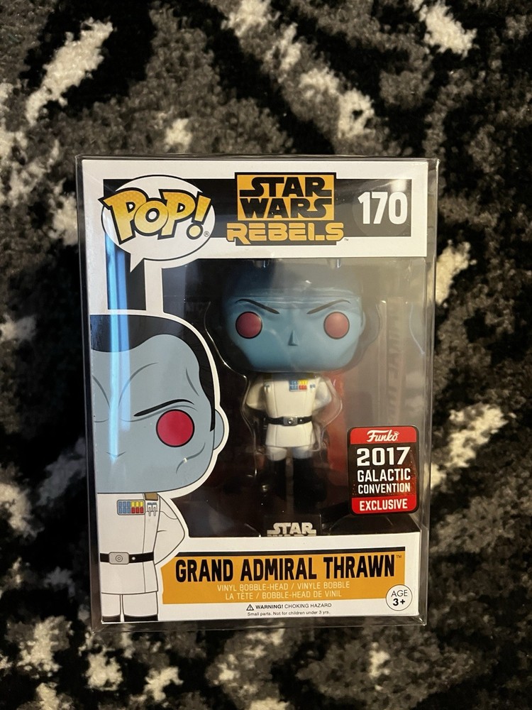 Funko Pop! Star Wars Rebels Grand Admiral Thrawn 2017 Convention Exclusive #170