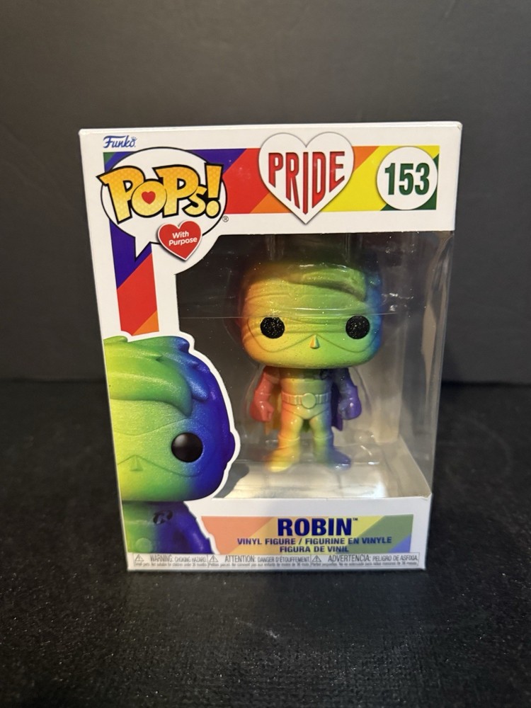 FUNKO POP ! ROBIN 153 PRIDE POPS WITH PURPOSE J01