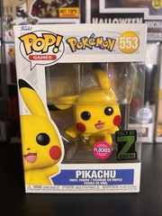 Funko Pop! Vinyl: Pokémon – Pikachu (Flocked) (Exclusive) #553