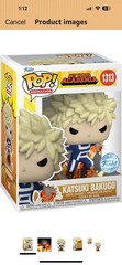 Funko POP! Animation: My Hero Academia – Katsuki Bakugo (Box Lunch) #1313