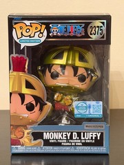 Funko Pop One Piece Monkey D Luffy #2375 Supreme 9500 Limited BoxLunch Exclusive