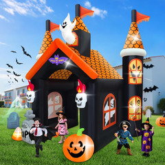 12FT Halloween Inflatable Archway, Large Haunted House Inflatables