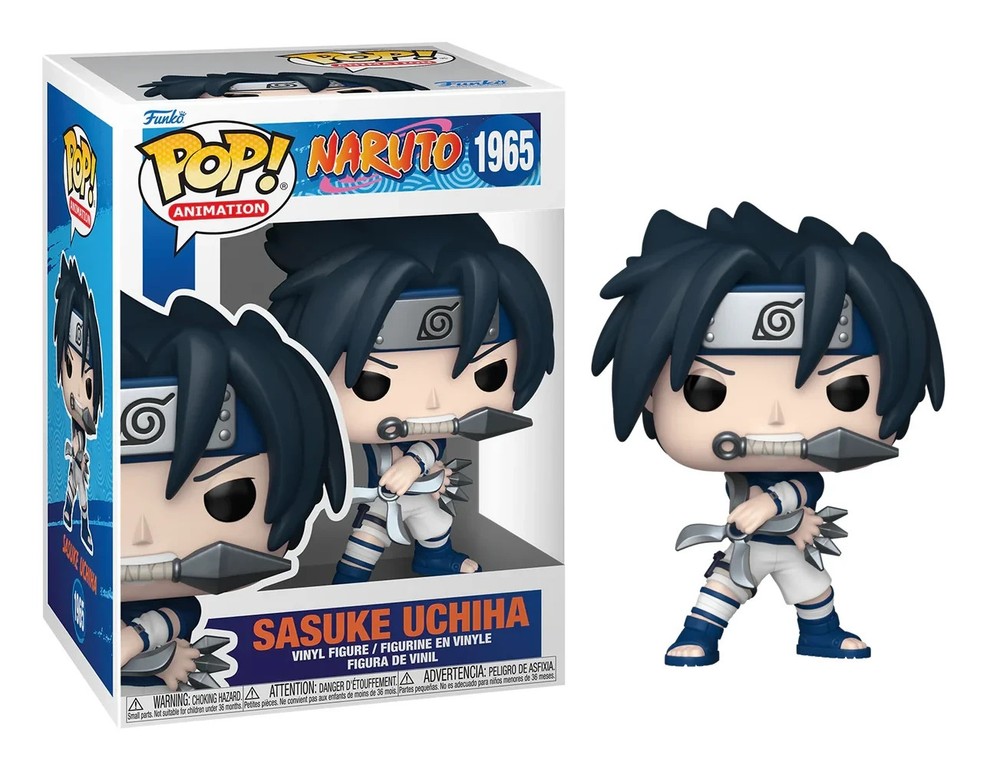 BOX DAMAGED Funko Pop! Animation: Naruto Classic – Sasuke Uchiha #1965 #80343