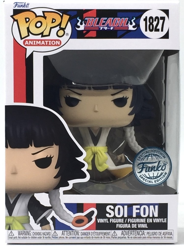 Funko Pop! Bleach Soi Fon #1827 Funko Special Edition With Protector