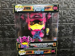 Funko Pop! Marvel Galactus with Silver Surfer Black Light Version Jumbo 10-Inch