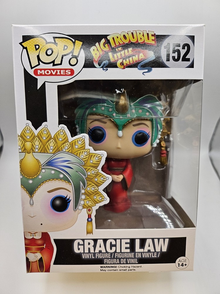 Funko POP! Movies Big Trouble in Little China Gracie Law Vinyl Figure #152 NIB