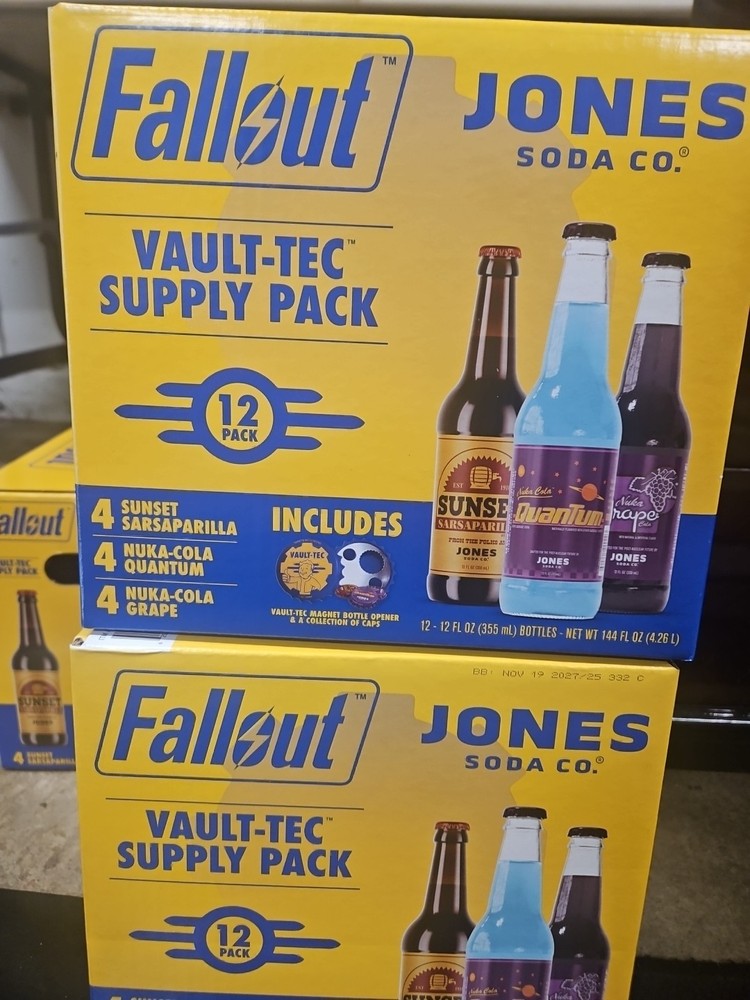 Fallout Vault-Tec Supply Pack by Jones Soda Co. Costco Exclusive