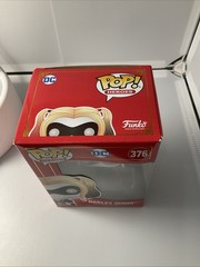 Lot Of 3 Funko Pop! DC Comics Batman #374, Joker #375, Harley #376 Box Bit Damag