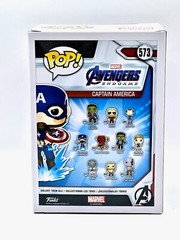 Funko Pop! Marvel Avengers Endgame Captain America Bobble-Head Vinyl Figure #573