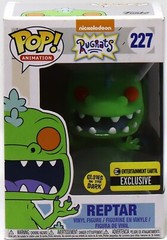 Funko Pop! Rugrats REPTAR #227 Entertainment Earth Exclusive Glows In The Dark