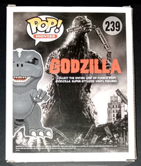 FUNKO POP! MOVIES GODZILLA GLOWS IN THE DARK #239 PX PREVIEWS EXCLUSIVE (VINYL)