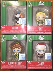 Elf Lot Of 6 Funko Figures. Including 3 Box Set. Narwhal Included