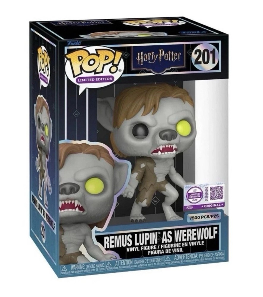 Funko Pop Harry Potter #201 Remus Lupin Werewolf LIMITED EDITION 7500 PCS