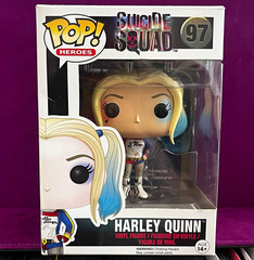 Funko Pop! Heroes Suicide Squad Harley Quinn Vinyl Figure #97 Standard Size