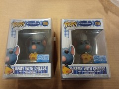 2 Funko Pop! Remy with Cheese #1746 Ratatouille Exclusive Vinyl wProtector