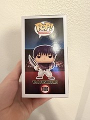 Funko Pop! Jujutsu Kaisen Toji Fushiguro #1889 Chalice Glow Chase W/ Protector