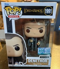 Funko Pop Movies Lord of the Rings Denethor Limited Edition #1991 Funko Shop