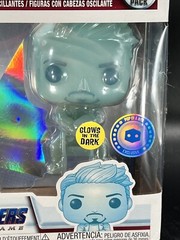 Funko POP! Marvel Avengers Endgame Morgan Stark & Tony Stark Vinyl Figures 2021