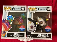 Funko POP! Tokidoki Sandy 95 Caramelo 103 Toy Tokyo Summer Convention Lot x2