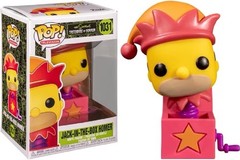 Funko POP! The Simpsons Jack-in-the-Box Halloween Vinyl Figure NIB READ